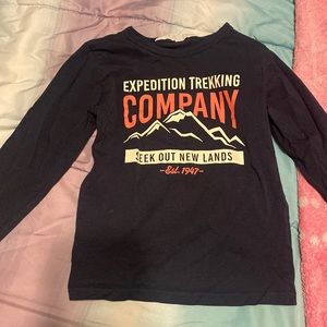Long sleeve boys shirt
